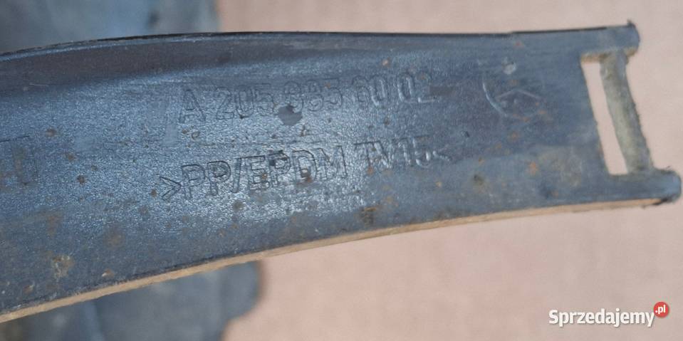 MERCEDES CKLASA W205 LIFT AMG ZDERZAK PRZÓD Zderzaki lubuskie Bieleń