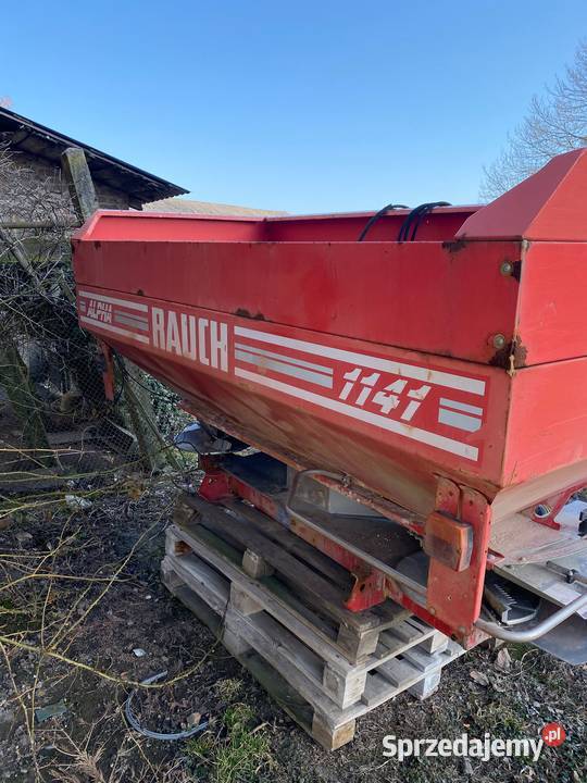 Rozsiewacz nawozu Rauch ALPHA 1141 nieuszkodzony lubelskie Krzczonów-Folwark