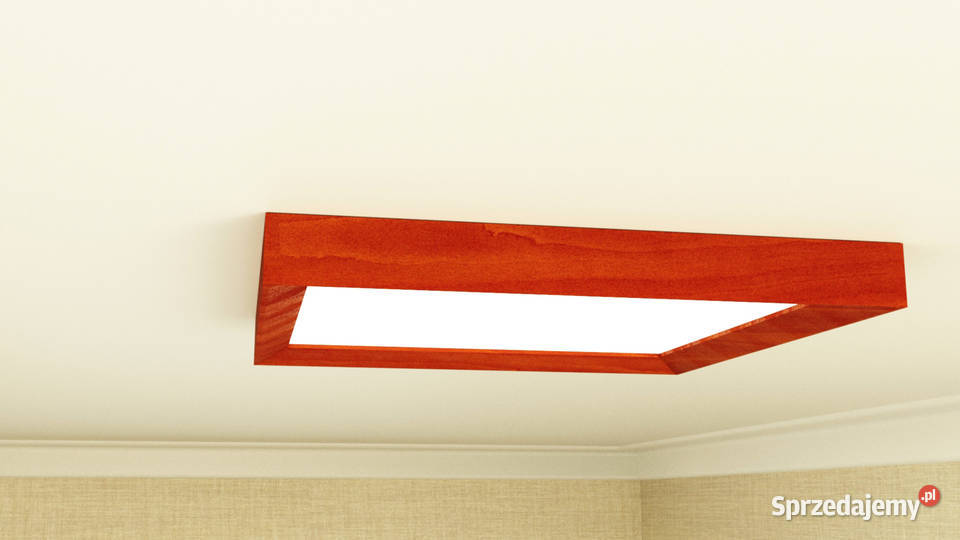 Lampa sufitowa LED FLORENCE drewniana oprawa do Białystok