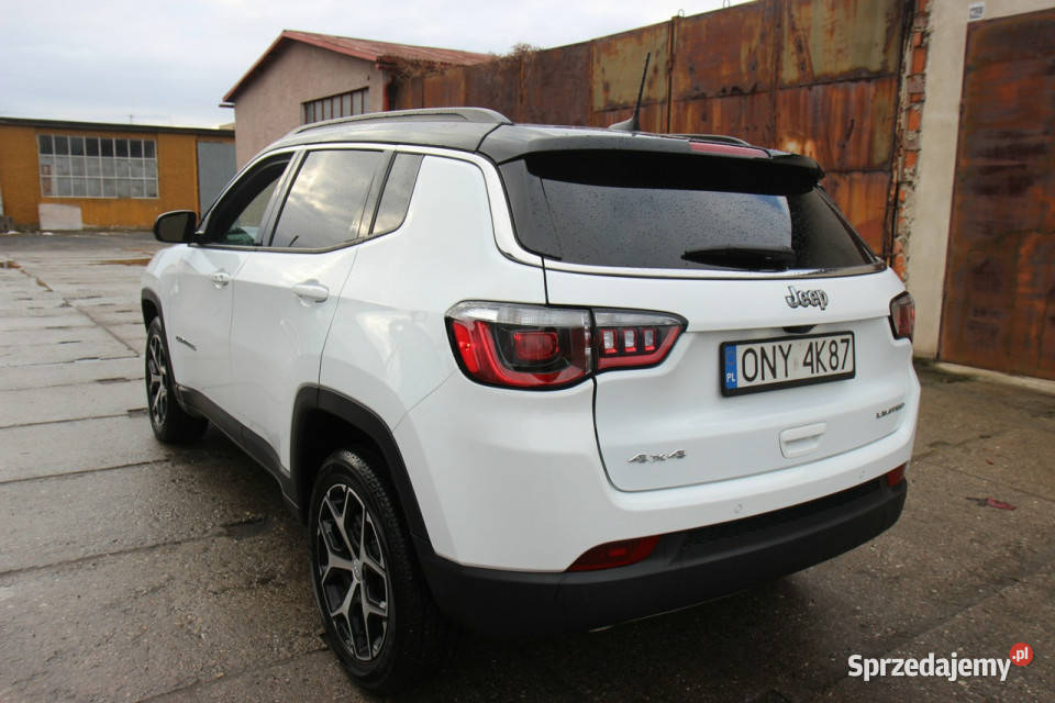 Jeep Compass 2024r LIMITED 20 TURBO 200 benzyna Compass Nysa sprzedam