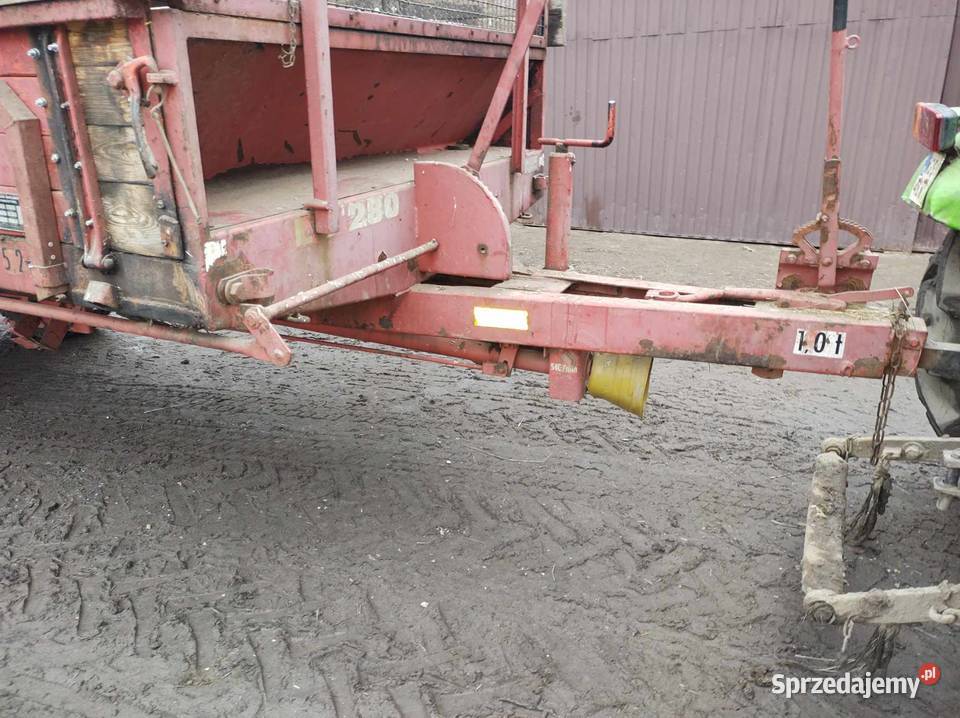 Rozrzutnik 6 t Welger Rozrzutniki obornika mazowieckie sprzedam