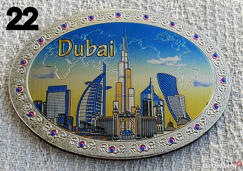 Magnes magnez na lodówkę ZEAUAEDubajEmiraty Kobyłka