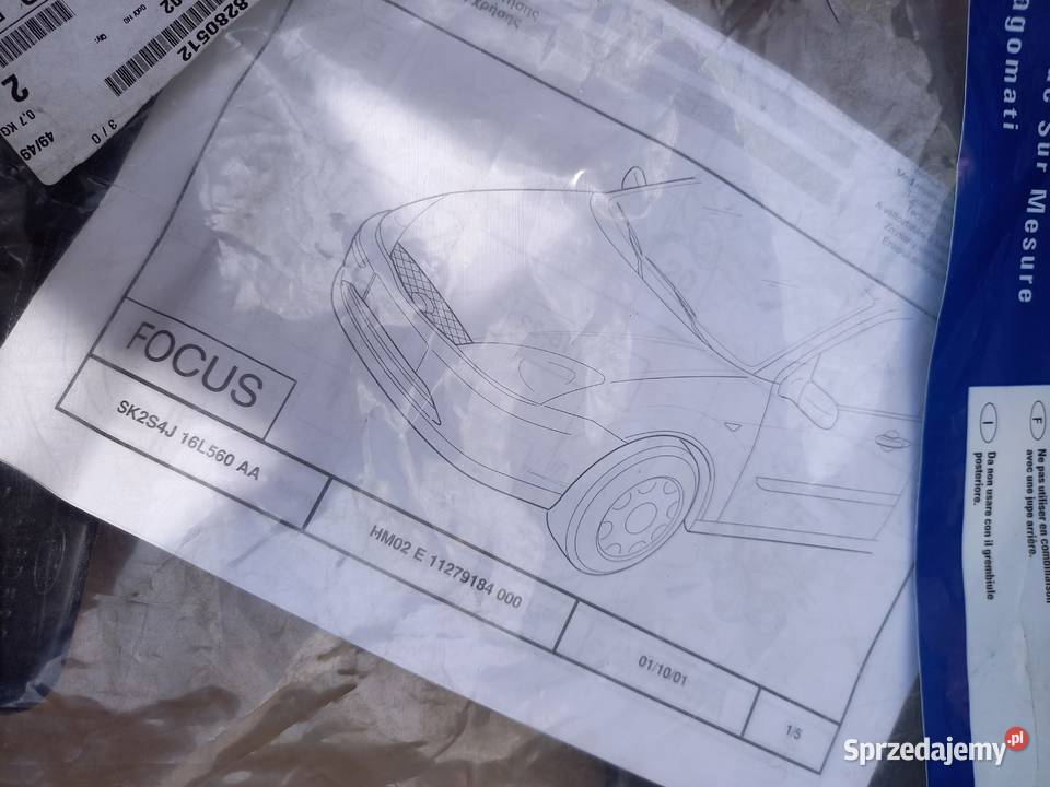 1073589 Fartuchy Focus 1998 m12 tył Kraków sprzedam