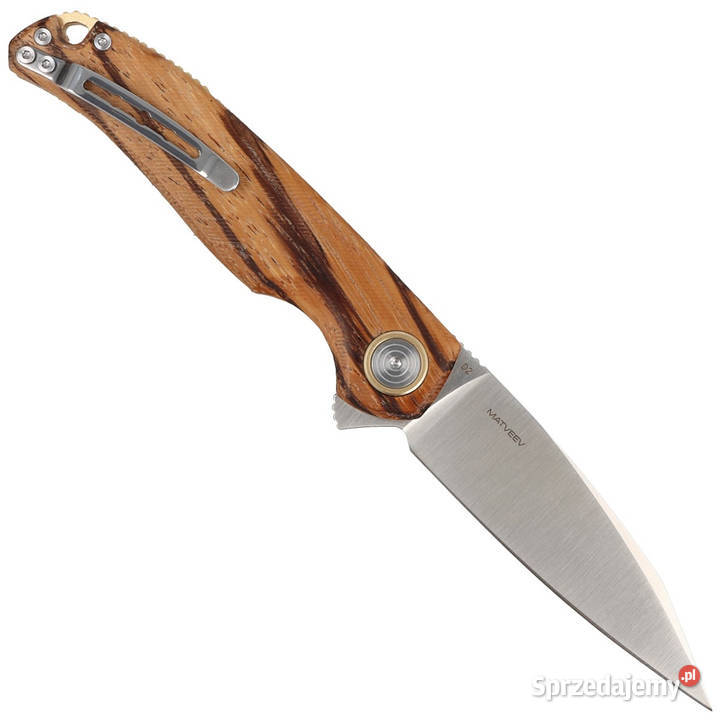 Nóż składany BlackFox Argus Ziricote Wood Satin Akcesoria, narzędzia i noże Warszawa