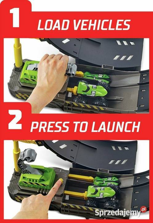 Zestaw HOT WHEELS Monster Trucks Tor z Pętlą Mattel Mogilany