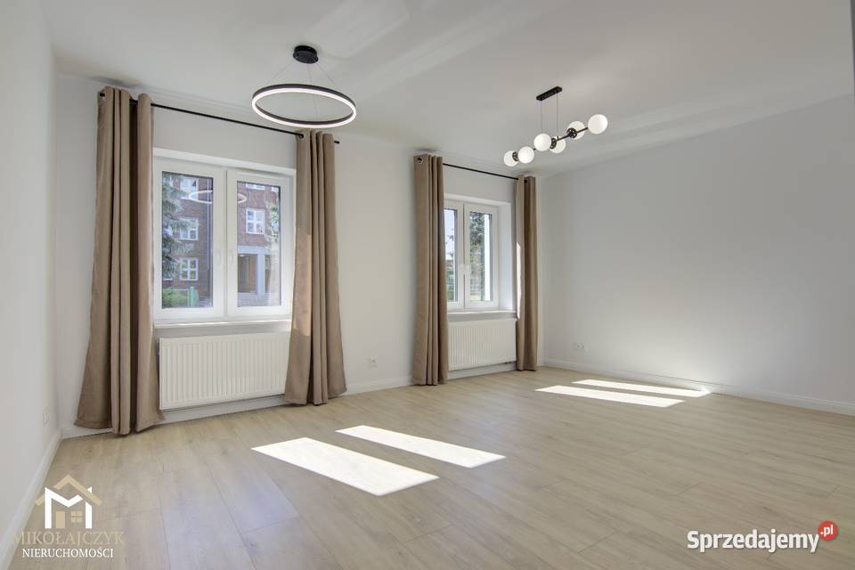 3 pokoje parter 56 m2 ogródek