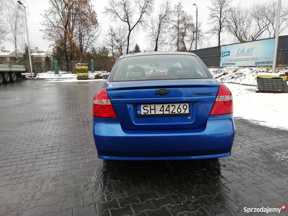 Chevrolet Aveo Sedan T250 12 benzyna 111 Polski 111000km Siemianowice Śląskie sprzedam