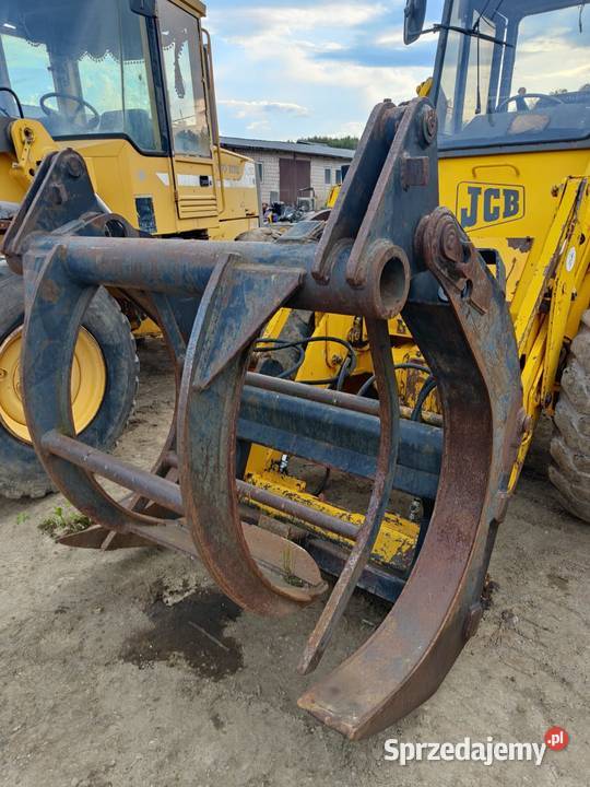 Ładowarka Kołowa Przegubowa JCB 415 z Chwytakiem Tymowa