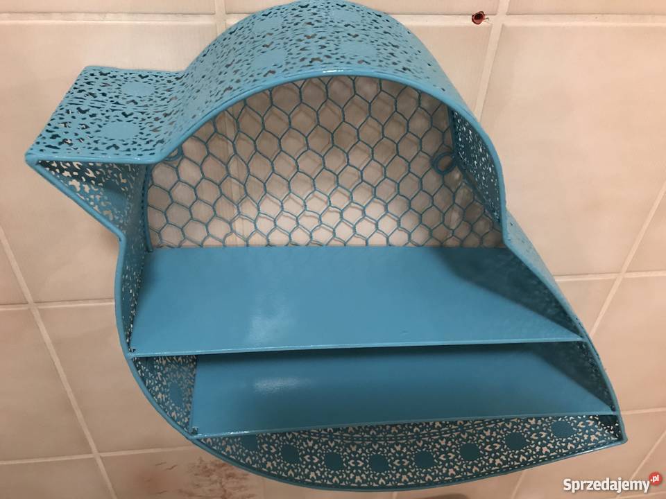 Metaloplastyka ptaszek ptak azżurowa półka 34cm Bystrzyca Kłodzka sprzedam