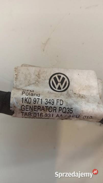WIĄZKA ALTERNATORA VW EOS 1K0971349FD
