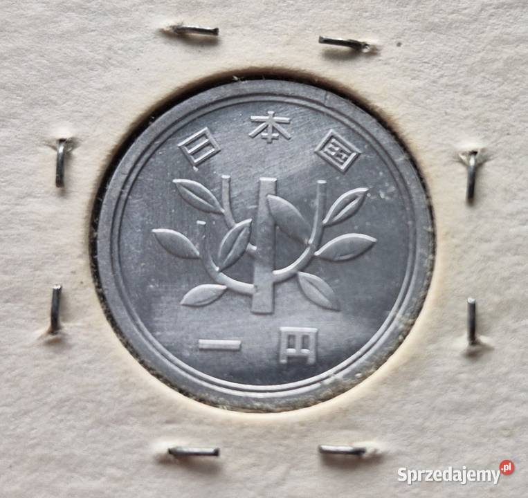 C6 JAPONIA 1 Yen 1955 r Wola Kruszyńska