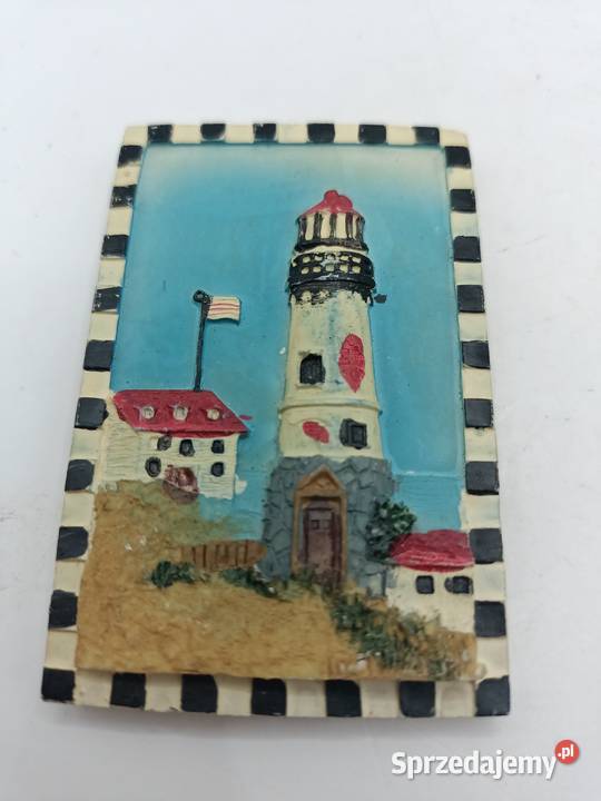 Figurka magnes na lodówkę ceramiczny latarnia lubelskie Zamość sprzedam