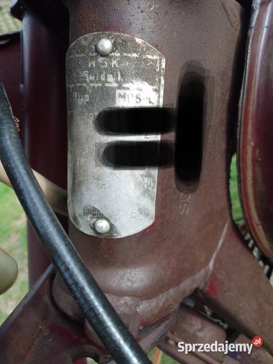 WSK mo6L 1963 Motocykle, skutery, quady Przyłogi