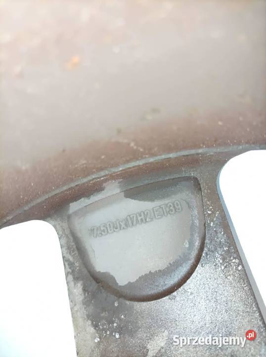 FELGA ALUMINIOWA R17 5X110 ET39 OC65 75JX17H2 Samochodowe