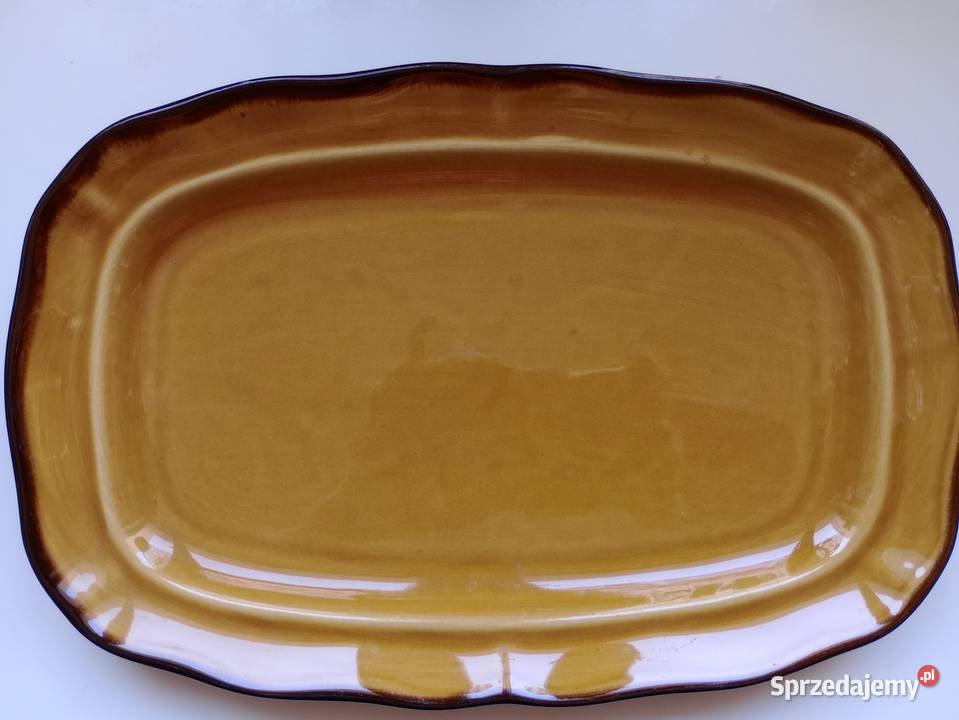 Półmisek Porcelit Pruszków vintage z okresu PRL Warszawa