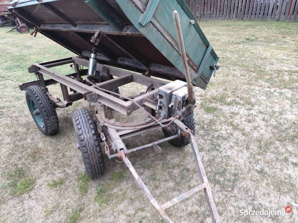 Przyczepa wywrotka pod mini traktorek Krosno Odrzańskie