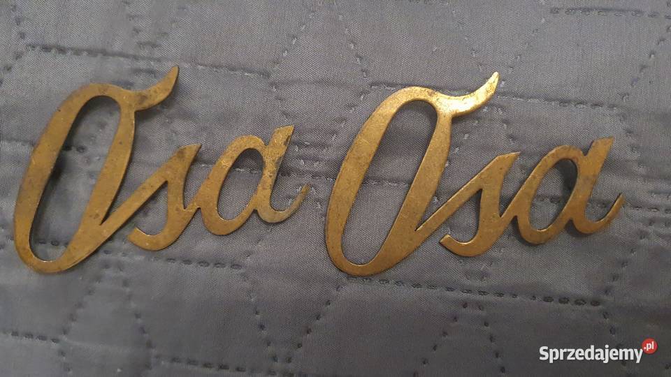 Emblemat znaczek do motoru WFM OSA M50 M52 M5 Warszawa