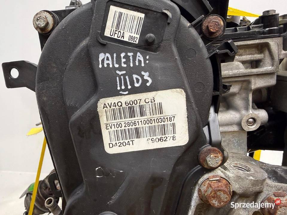 SILNIK Ford Kuga 20 TDCI 140 oryginalna kuga Chełm