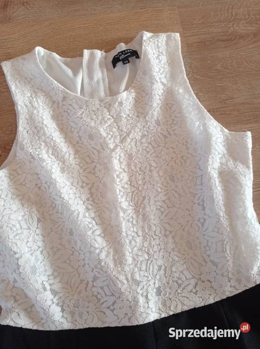 Białoczarny kombinezon Rozmiar 32(XXS) podlaskie Hajnówka