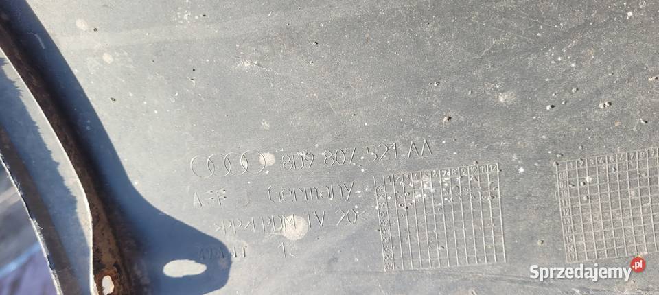 AUDI A4 B5 KOMBI DOKŁADKA ZDERZAKA TYL SPOILER Ruda Śląska
