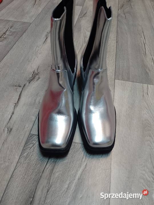 42 Bonprix bpc Srebrne Botki kowbojki wieczorowe małopolskie Kraków
