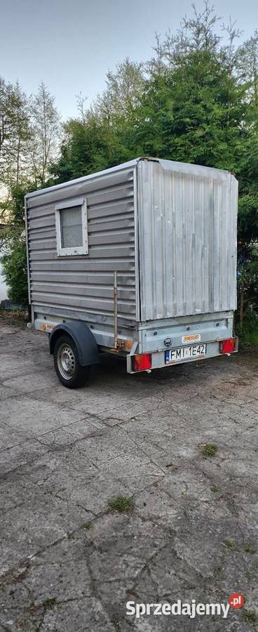 AluminiumZestaw wyprawowy wędkarza na przyczepie Barlinek sprzedam