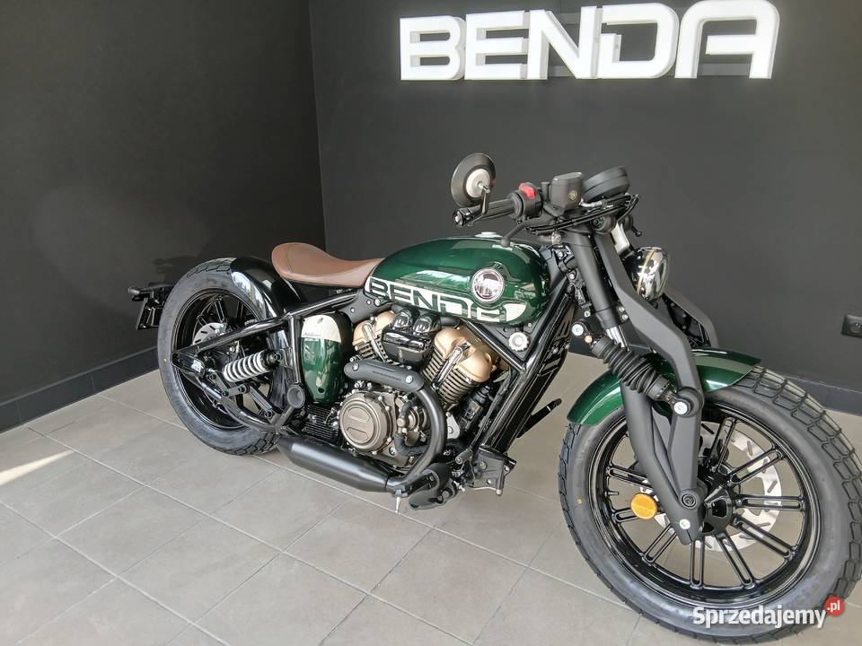 Motocykl Benda Napoleon Bob 125 retro green 2026 Nowy Sącz