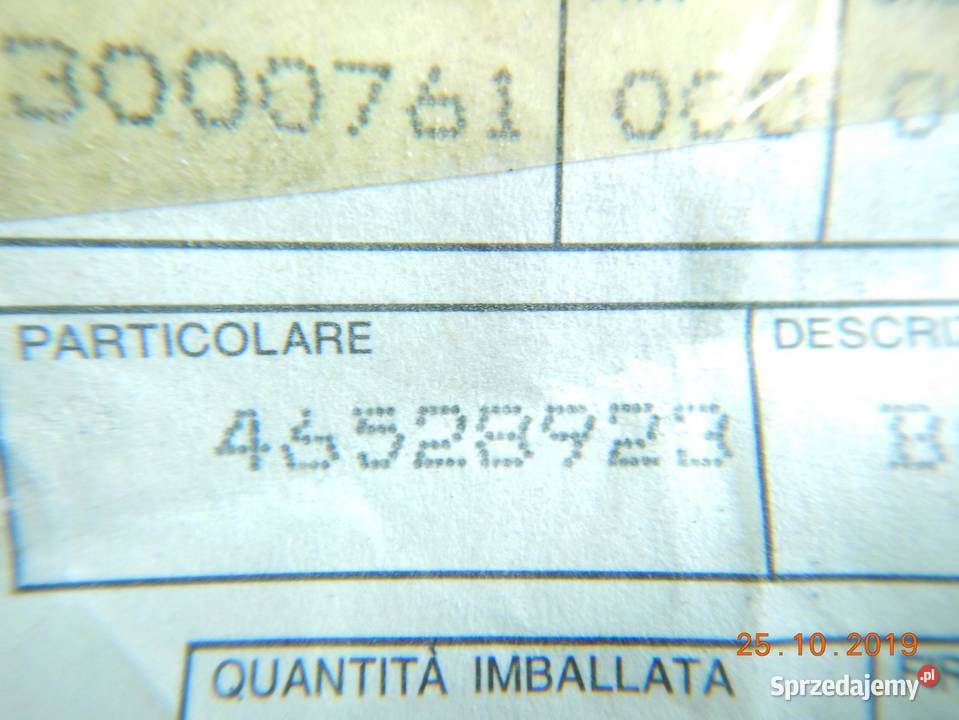 OBUDOWA TERMOSTATU FIAT MAREA 24 TD 9699 ASO sprzedam
