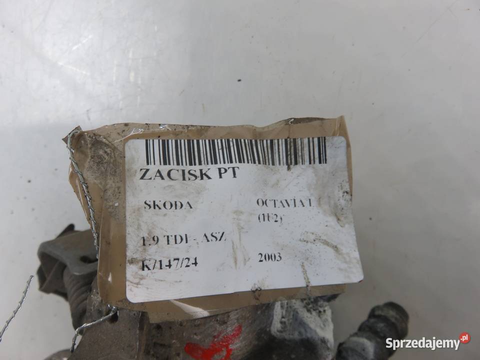ZACISK PRAWY TYŁ SKODA OCTAVIA I 19 TDI ASZ Zaciski i jarzma