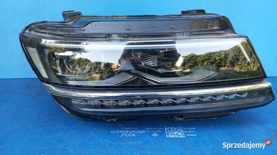 LAMPA REFLEKTOR PRAWY PRZÓD EU FULL LED VW wielkopolskie