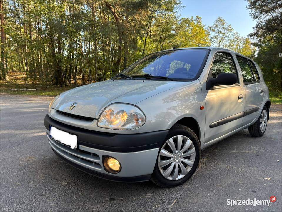 Renault Clio 2 1.2 benzyna 2000r klimatyzacja 138 tysięcy km 5 drzwi