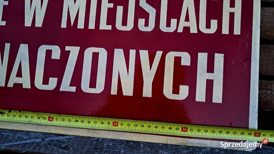 Stara Emaliowana Tablica Dopuszcza Się Palenie W Świecie