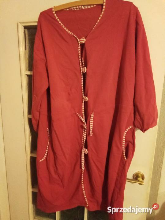 Szlafrok czerwony Inna marka Warszawa