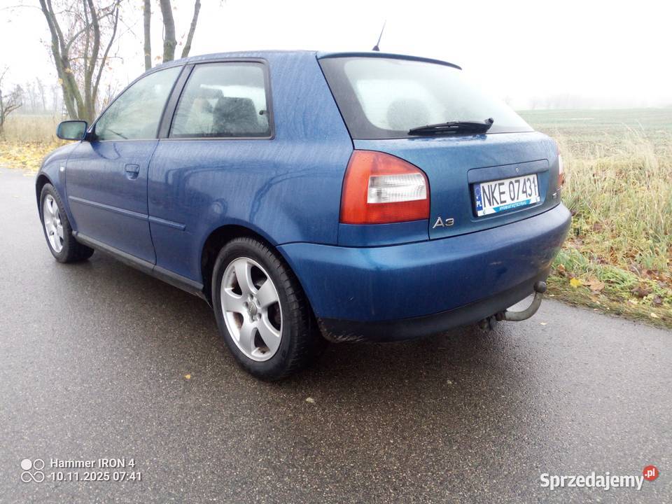 Audi A3 lift 2003r 16 sr HAK Barciany sprzedam