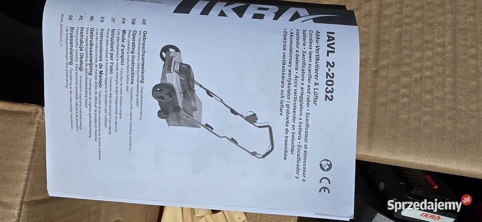 IKRA IAVL 22032 wertykulator i aerator Wertykulatory i areatory Świdnica