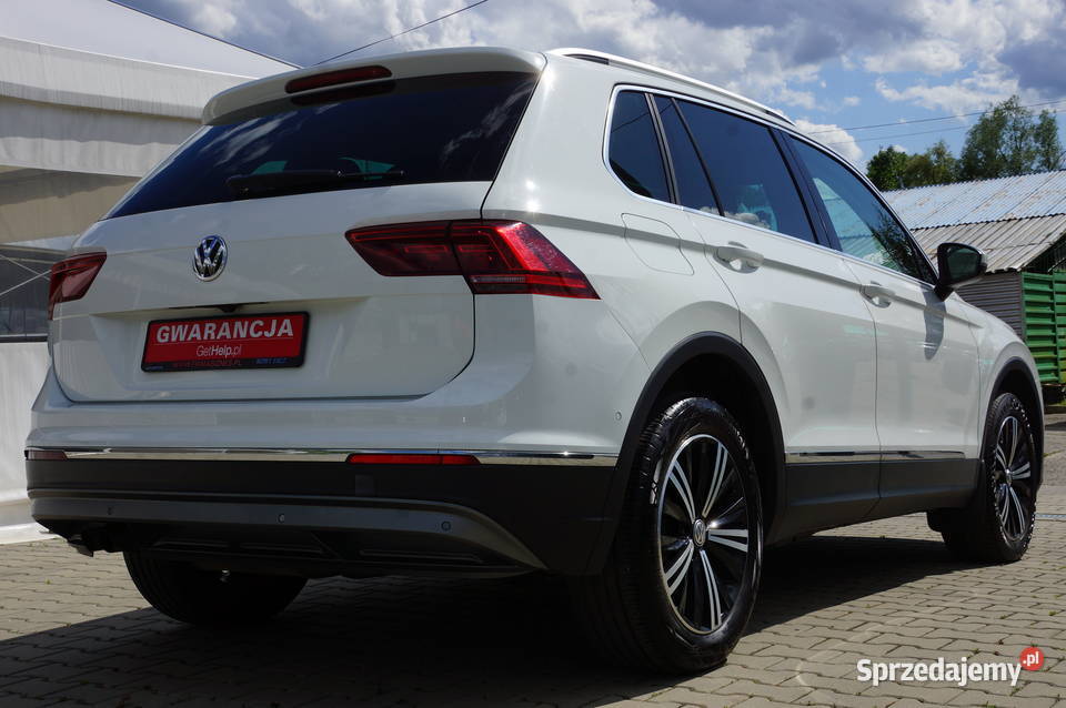 Volkswagen Tiguan 20 TDI CR 190 4x4 Virtual Full łopatki zmiany biegów Nowy Sącz