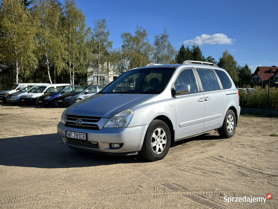 Kia Carnival 29 Diesel 185 2007r W Automacie mazowieckie Warszawa