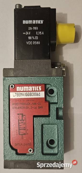 Zawór elektromagnetyczny Numatics Produkcja Kraków sprzedam