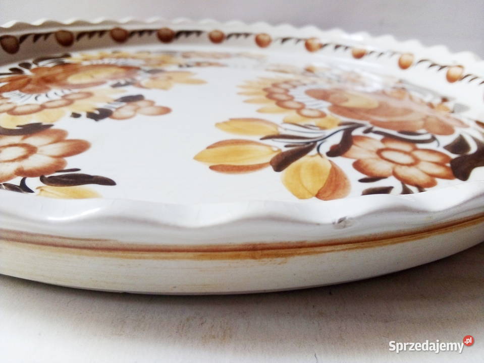 patera fajans Koło vintage PRL