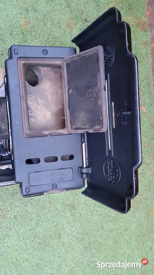 Piec koza żeliwny szamot emaliowany buderus wielkopolskie Garby