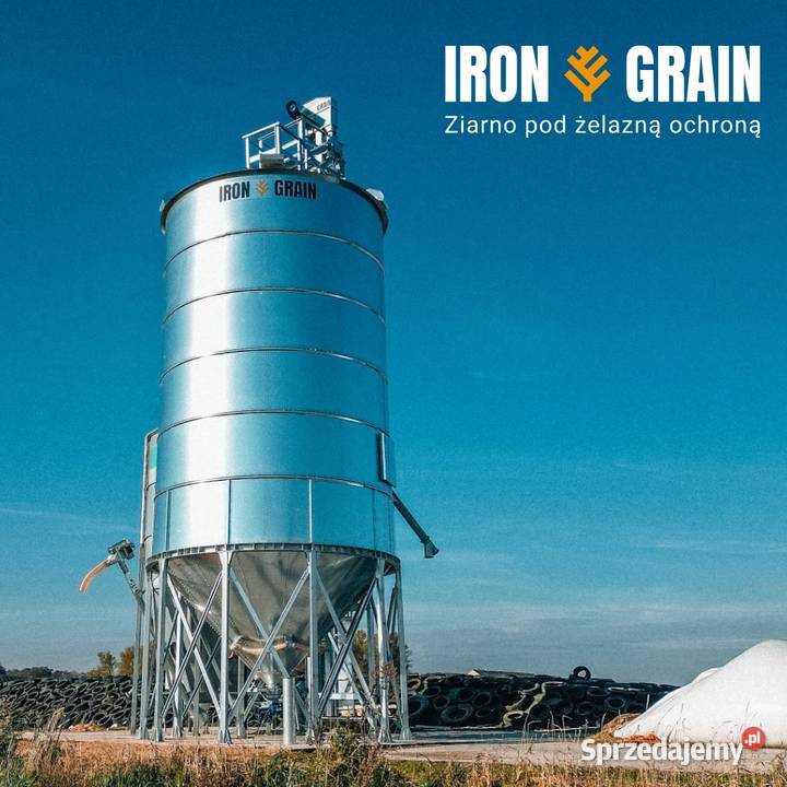 SILOS zbożowy Lejowy SL 10T do 2000Ton Ocynk Zbiorniki Wrocław