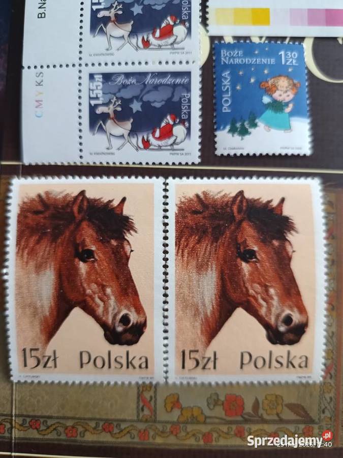 Polskie znaczki pocztowe czyste Wronki