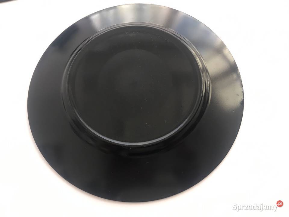 Arcoroc France talerzyki talerze czarne Porcelana i szkło zachodniopomorskie Kołobrzeg sprzedam