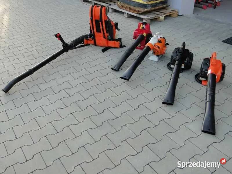 Dmuchawa spalinowa do ŚNIEGU liści plecakowa