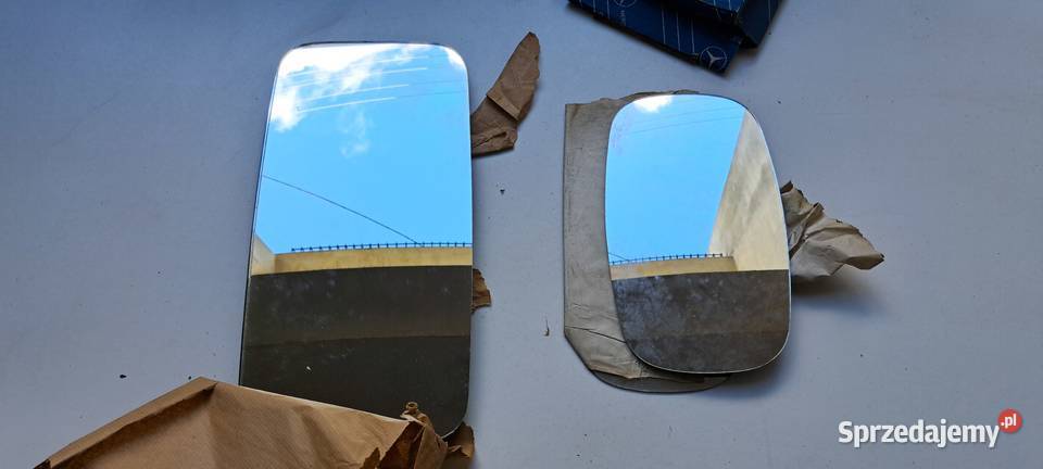 Szkła lusterek starsze modele ciężarowe Mercedes Luzino sprzedam