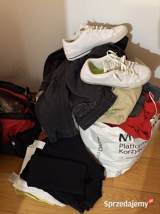 Paczka ubrań męskich róż M i L lubelskie