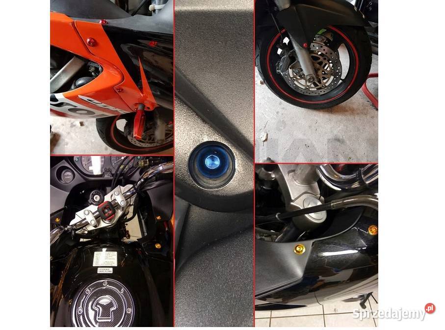 ŚRUBA 10 M6 DO OWIEWKI MOTOCYKLA GRANATOWE Sosnowiec