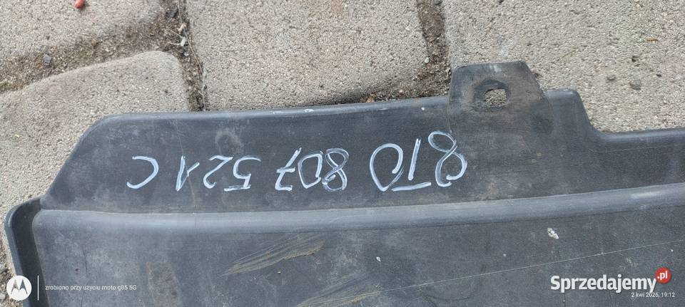 Dyfuzor zderzaka tylnego Audi A5 8 t0 807 521 C osobowe dolnośląskie Lubin