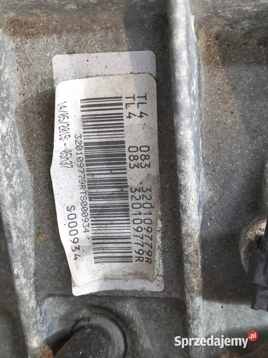 SKRZYNIA BIEGÓW TL4083 12 TCE Renault Kadjar I