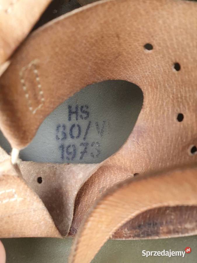 Stary oryginalny wojskowy hełm polski HS30V z Cieszyn sprzedam